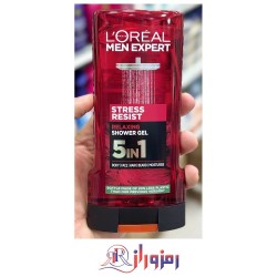 ژل دوش مردانه لورآل مدل Stress Resist حجم 300 میل